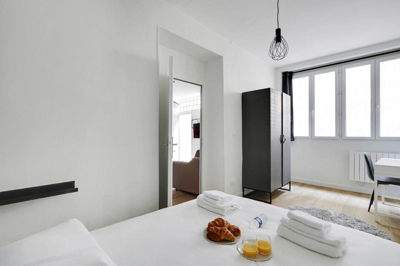 Charming Appart 4P1Br Le Marais Lägenhet Paris Exteriör bild