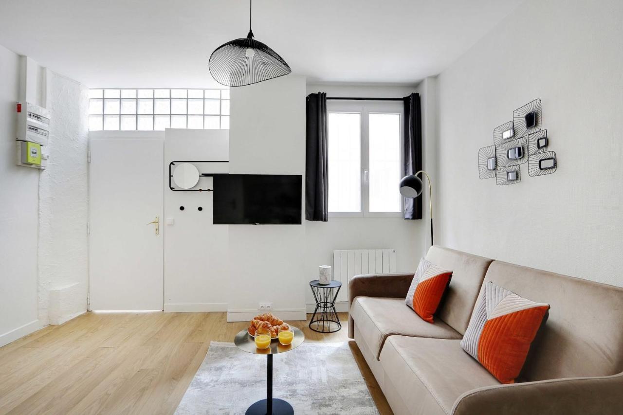Charming Appart 4P1Br Le Marais Lägenhet Paris Exteriör bild